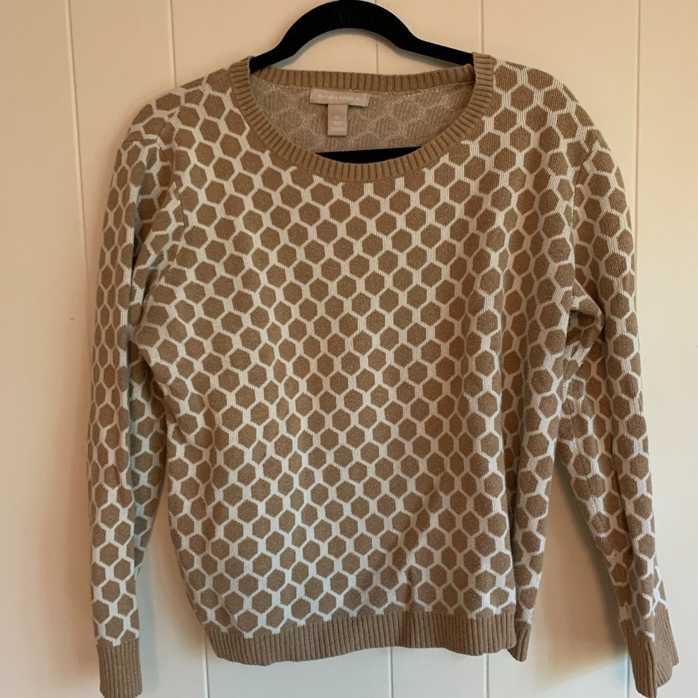 Banana Republic XL cotton honeycomb sweater